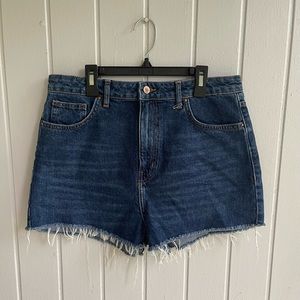 Ultra Vintage Blue Denim Shorts